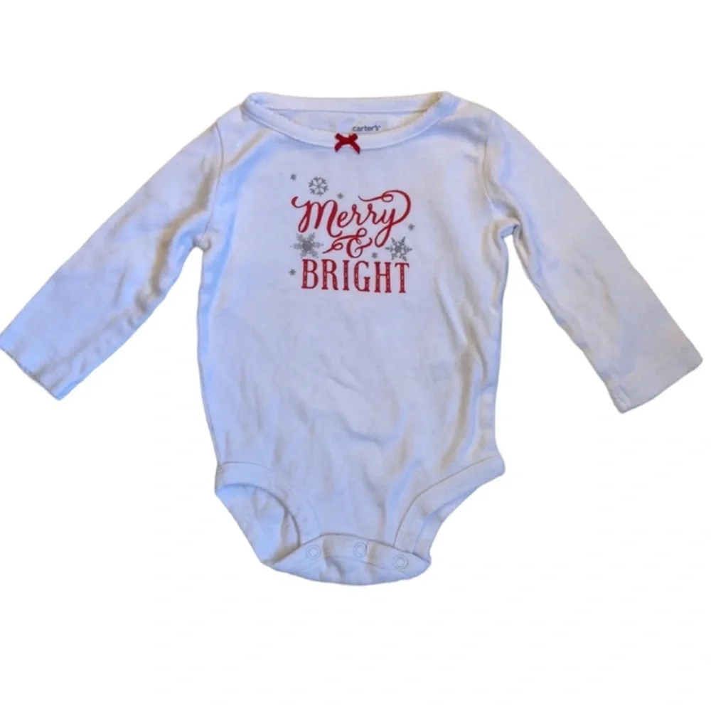 Carter’s Christmas Onesie